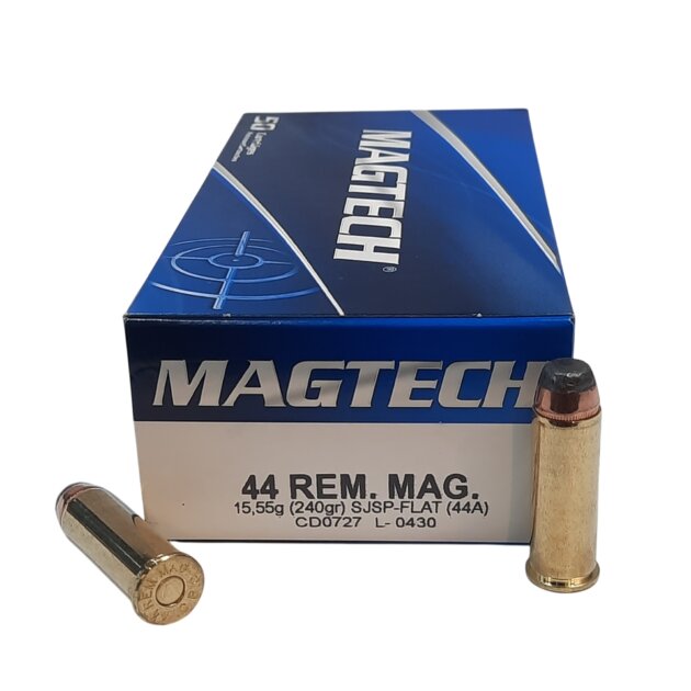 Magtech .44 Rem Mag Sjsp 240 Gr X 50 Unidades