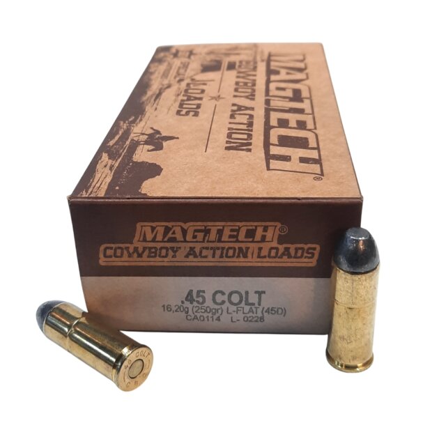 Magtech .45 Colt Flat LN 250 Gr X 50 Unidades