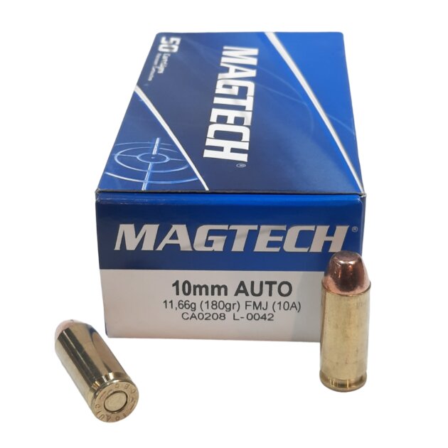 Magtech 10 MM Auto FMJ 180 Gr X 50 Unidades